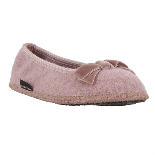 Haflinger femme slipper fiocco rose2036604_2 sur voshoes.com