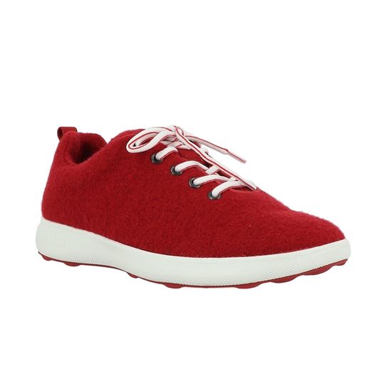 Haflinger homme woolsneaker every day rouge2036901_2 sur voshoes.com