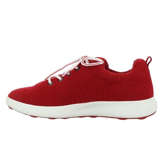 Haflinger homme woolsneaker every day rouge2036901_3 sur voshoes.com