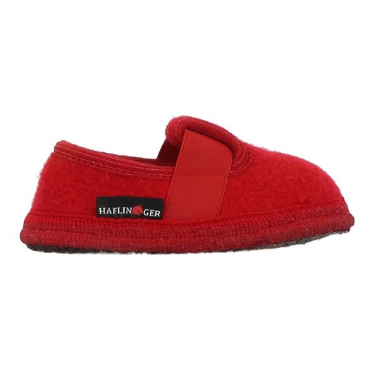 fille Haflinger fille slipper joschi rouge