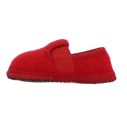 Haflinger fille slipper joschi rouge2037303_3 sur voshoes.com