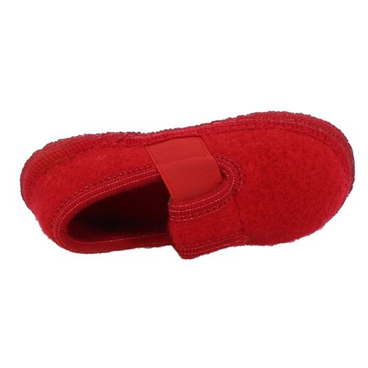 Haflinger fille slipper joschi rouge2037303_5 sur voshoes.com