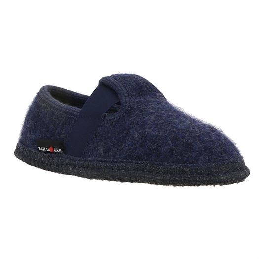 Haflinger fille slipper joschi bleu2037304_2 sur voshoes.com