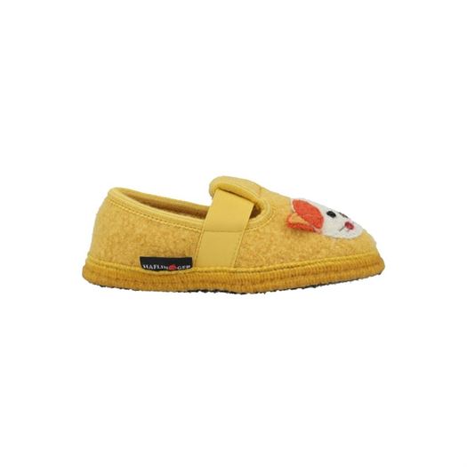 fille Haflinger fille slipper pets jaune