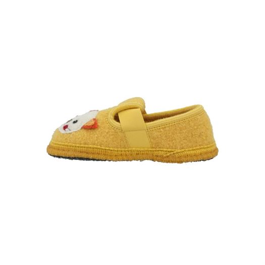 Haflinger fille slipper pets jaune2037402_3 sur voshoes.com