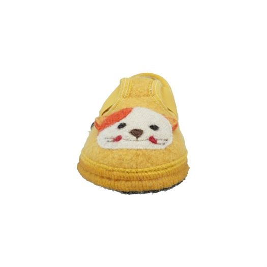 Haflinger fille slipper pets jaune2037402_4 sur voshoes.com