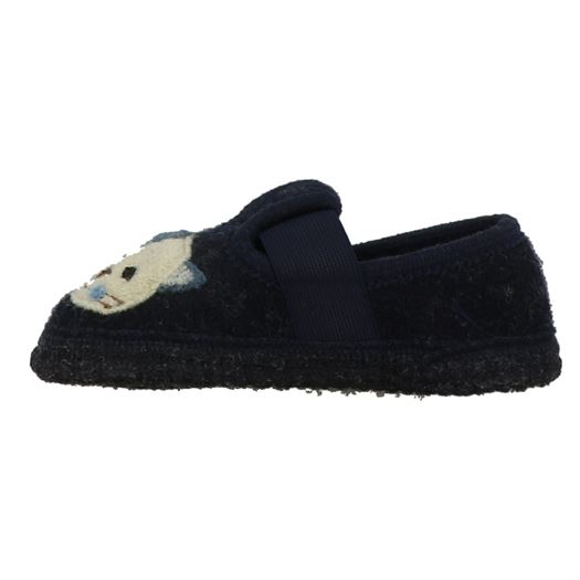 Haflinger fille slipper pets bleu2037403_3 sur voshoes.com