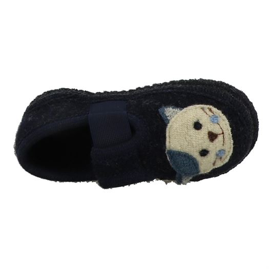 Haflinger fille slipper pets bleu2037403_4 sur voshoes.com