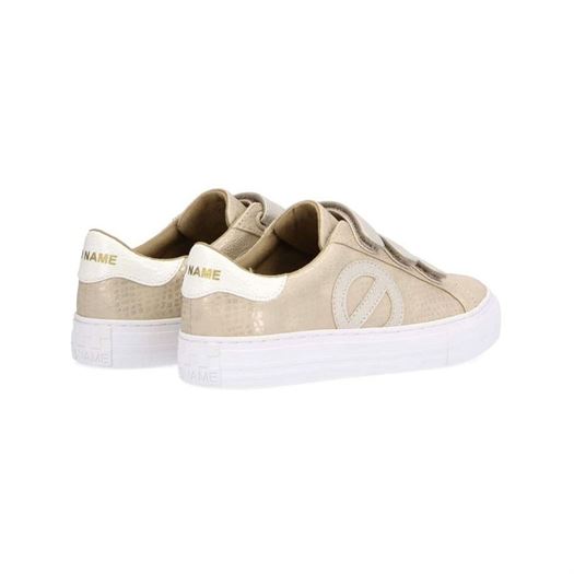 No name femme arcade straps side  foogy beige2040202_3 sur voshoes.com