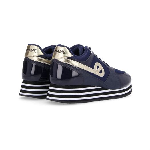 No name femme parko jogger liz bleu2040601_4 sur voshoes.com