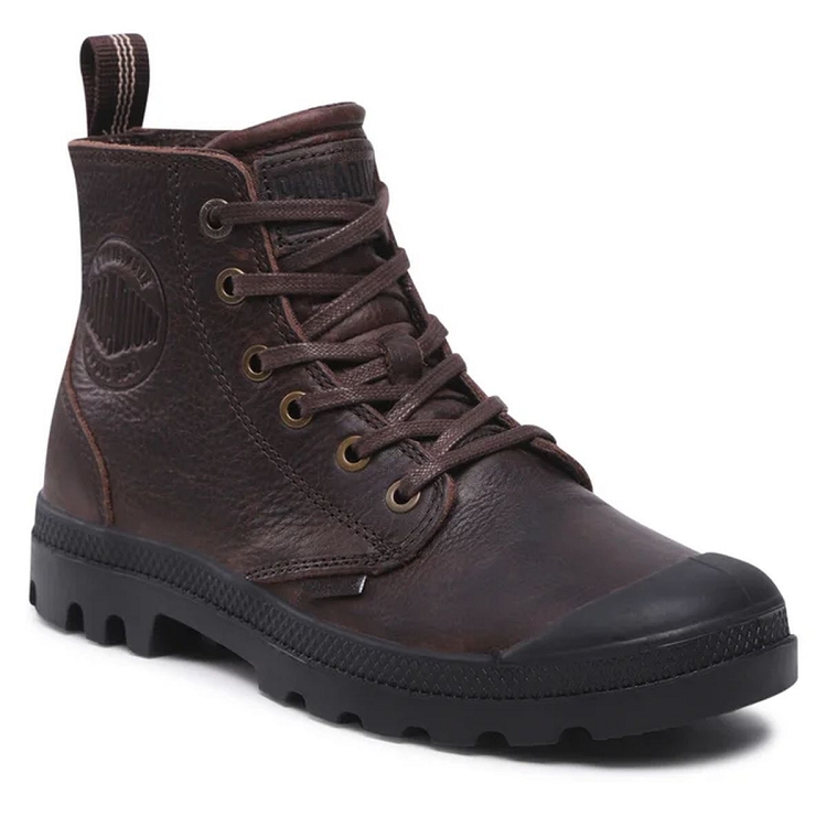 Palladium homme pampa zip lth ess marron2041301_2 sur voshoes.com