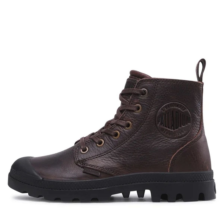 Palladium homme pampa zip lth ess marron2041301_3 sur voshoes.com