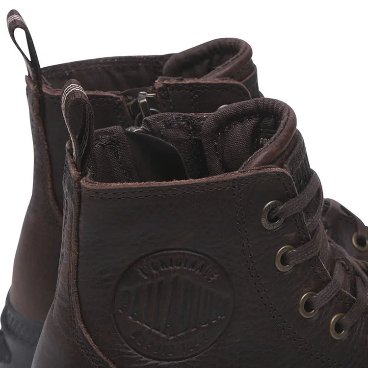 Palladium homme pampa zip lth ess marron2041301_5 sur voshoes.com