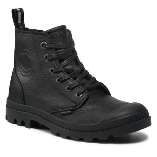 Palladium homme pampa zip lth ess noir2041302_2 sur voshoes.com