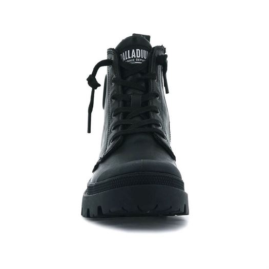 Palladium femme pallabase leather noir2042201_5 sur voshoes.com