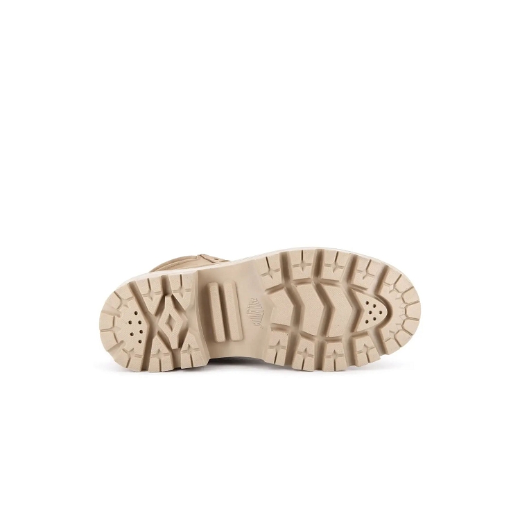 Palladium femme pallabase hi cuff wp marron2042702_6 sur voshoes.com