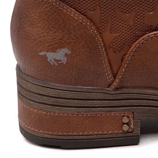 Mustang femme 1293517 marron2044502_5 sur voshoes.com