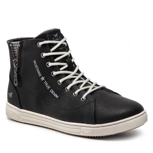 Mustang femme 1349503 noir2044601_2 sur voshoes.com