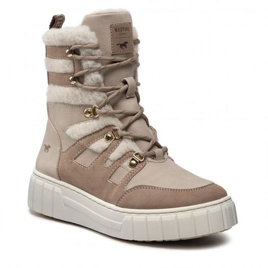 Mustang femme 1446603 beige2044901_2 sur voshoes.com