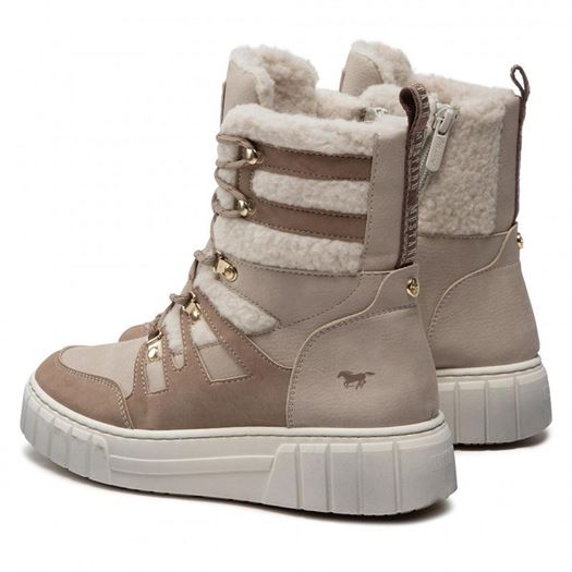 Mustang femme 1446603 beige2044901_3 sur voshoes.com