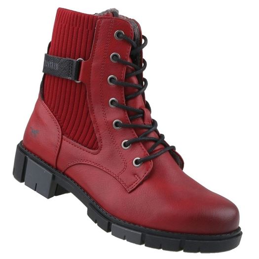 Mustang femme 1443502 rouge2045102_2 sur voshoes.com