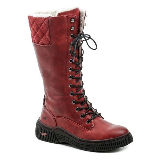 Mustang femme 1436603 rouge2045301_2 sur voshoes.com