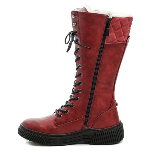 Mustang femme 1436603 rouge2045301_4 sur voshoes.com