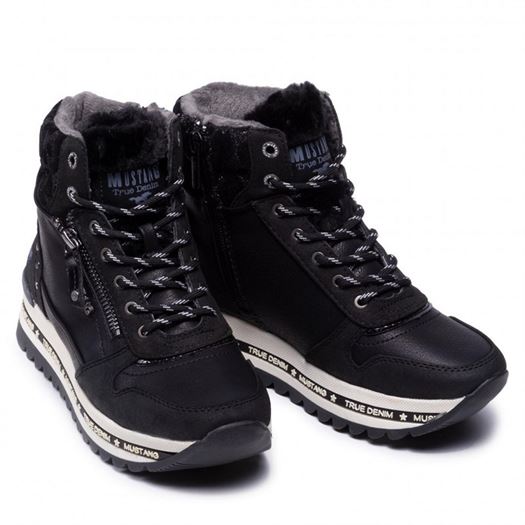 Mustang femme 1364503 noir2045501_3 sur voshoes.com