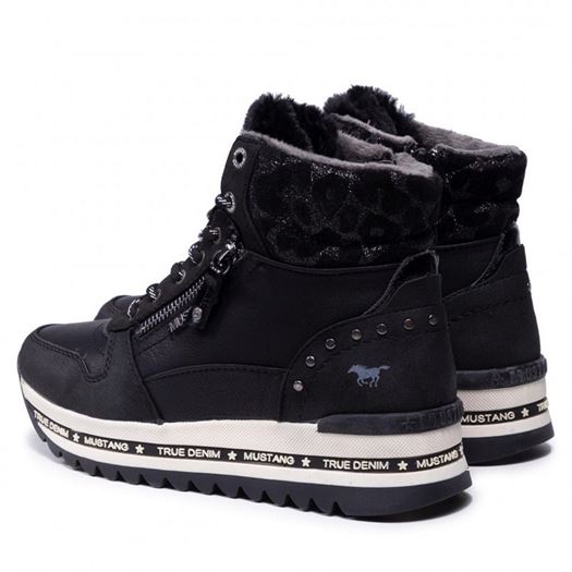 Mustang femme 1364503 noir2045501_4 sur voshoes.com