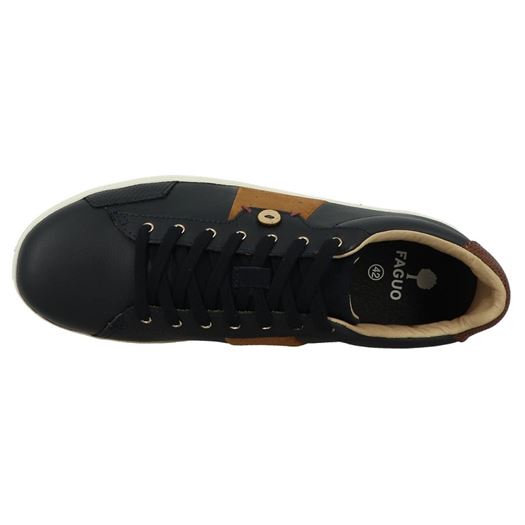 Faguo homme hosta leather suede bleu2045701_3 sur voshoes.com