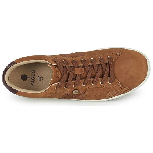 Faguo homme hosta  leather suede marron2045901_5 sur voshoes.com