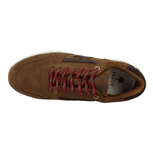 Faguo homme olive  suede marron2046001_4 sur voshoes.com