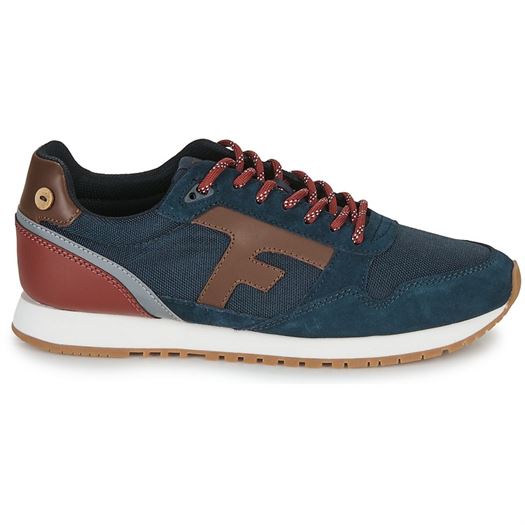 homme Faguo homme elm  syn woven suede bleu