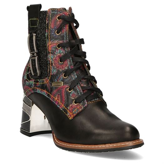 Laura vita femme marbreo 02 noir2048901_2 sur voshoes.com