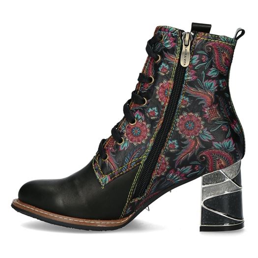 Laura vita femme marbreo 02 noir2048901_3 sur voshoes.com