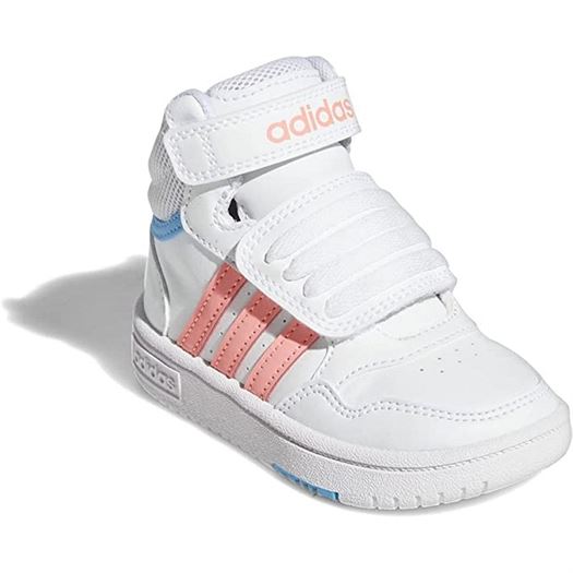 Adidas fille hoops mid 3.0 ac i blanc2051701_2 sur voshoes.com