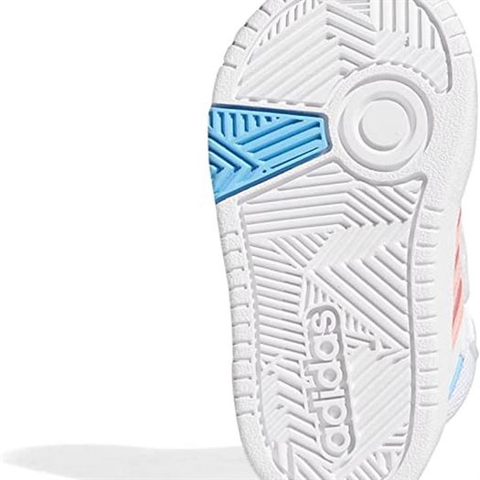Adidas fille hoops mid 3.0 ac i blanc2051701_5 sur voshoes.com