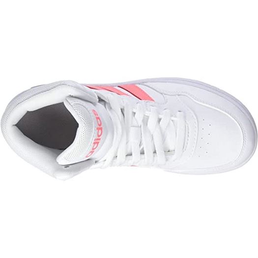 Adidas fille hoops mid 3.0 k blanc2051801_4 sur voshoes.com