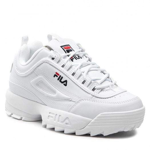 Fila fille disruptor low blanc2053601_2 sur voshoes.com