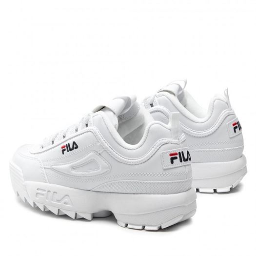 Fila fille disruptor low blanc2053601_4 sur voshoes.com