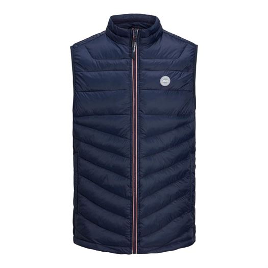 homme Jack jones homme jjehero bodywarmer collar bleu