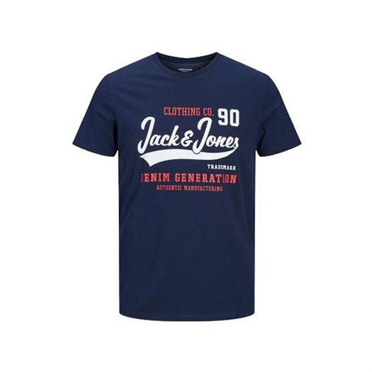 homme Jack jones homme jjelogo tee ss oneck 2 c noir