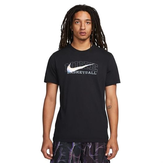 homme Nike homme tee swoosh noir