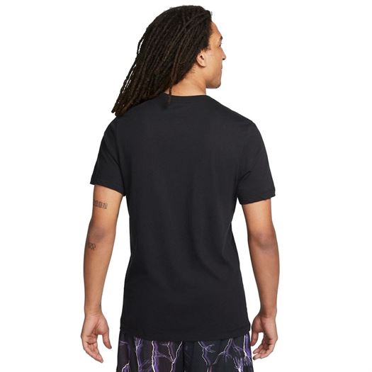 Nike homme tee swoosh noir2055801_2 sur voshoes.com