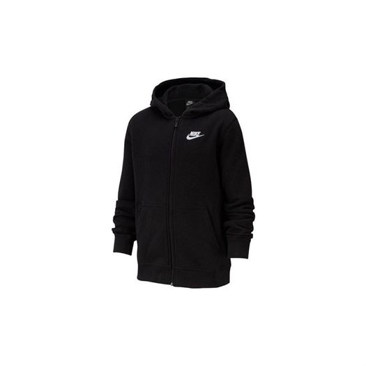 garcon Nike garcon b nsw hoodie fz club noir