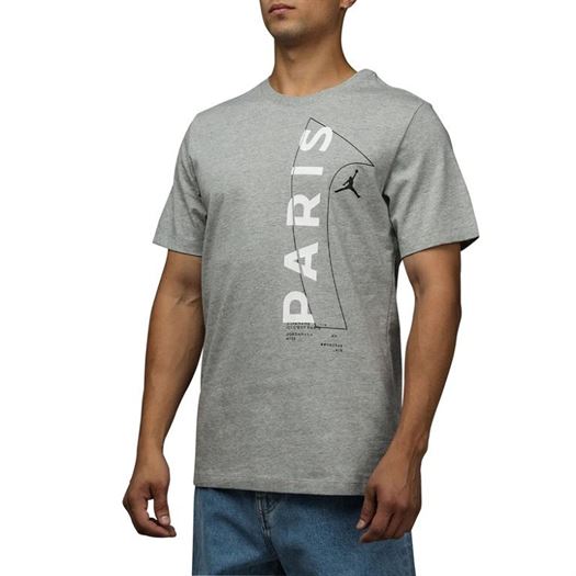 Nike homme psg wordmark tee jordan 2 gris2057501_2 sur voshoes.com