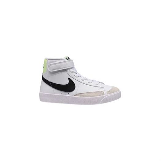 garcon Nike garcon blazer mid  77 blanc