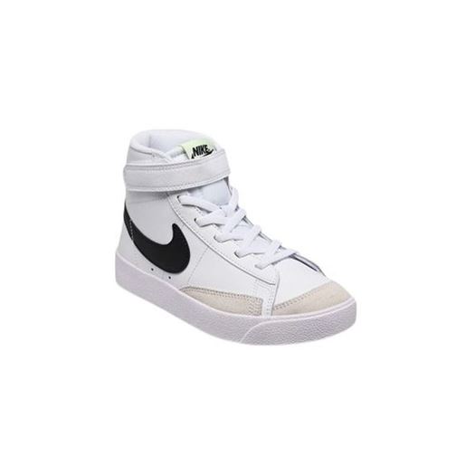 Nike garcon blazer mid  77 blanc2059701_2 sur voshoes.com