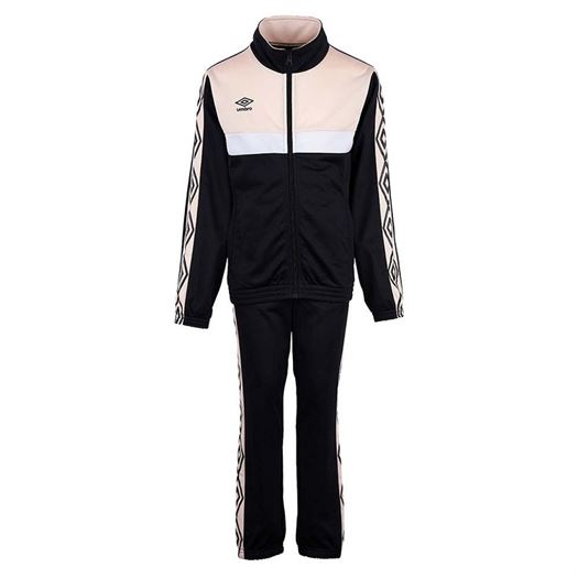 fille Umbro fille now diamond knit suit gir noir