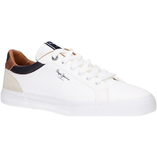 Pepe jeans homme kenton court blanc2061803_2 sur voshoes.com